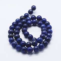 Natural Lapis Lazuli Beads Strands&nbsp;G-P348-01-2mm