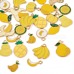 26Pcs 13 Styles Alloy Enamel Pendants&nbsp;ENAM-TA0003-08