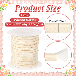 1Roll Polyester Ribbons&nbsp;SRIB-BC0001-50B