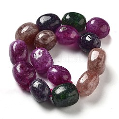 Natural Malaysia Jade Beads Strands&nbsp;G-P528-N04-01