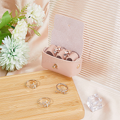 Portable Imitation Leather Earring Storage Case&nbsp;FIND-WH0152-608