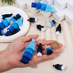 16Pcs 4 Styles Nylon Tassel Decorations&nbsp;OCOR-TA0003-38