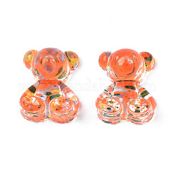 Spray Painted Transparent Acrylic Cabochons&nbsp;TACR-N006-71D