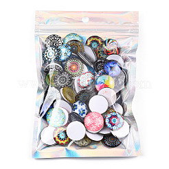 Rectangle Zip Top Plastic Glitter Holographic Bags&nbsp;OPP-YWC0001-11X16