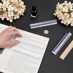 4Pcs 2 Styles Acrylic Magnifying Glass Ruler for Reading&nbsp;OFST-FG0001-02B