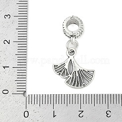 Rack Plating Brass European Dangle Charms&nbsp;KK-R200-07AS-02