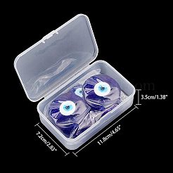 Handmade Evil Eye Lampwork Pendants&nbsp;LAMP-NB0001-15