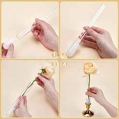 8Pcs Glass Test Tube&nbsp;AJEW-UN0005-47