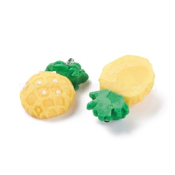 (Defective Closeout Sale: White Spot Shed)Handmade Polymer Clay Pendants&nbsp;CLAY-XCP0001-40