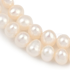 Natural Cultured Pearl Beads Strands&nbsp;PEAR-I007-07R-04