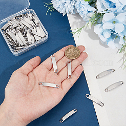 100PCS 201 Stainless Steel Connector Charms&nbsp;STAS-UN0054-58