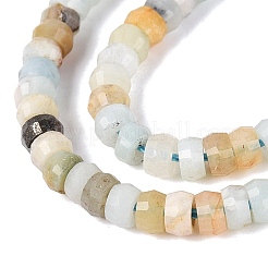 Natural Flower Amazonite Beads Strands&nbsp;G-Q606-46A-10