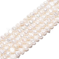 Natural Baroque Keshi Pearl Beads Strands&nbsp;PEAR-N014-04M