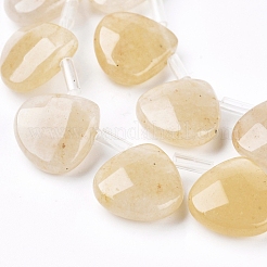 Natural Yellow Aventurine Beads Strands&nbsp;G-G821-09A