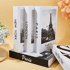 7Pcs 7 Styles Paper Fake Book&nbsp;AJEW-DC0003-65