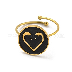Adjustable 304 Stainless Steel Rings&nbsp;RJEW-B058-02G-09