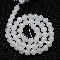 Natural White Moonstone Beads Strands&nbsp;G-G559-8mm