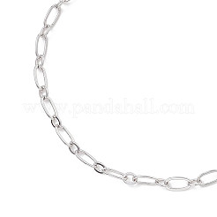Brass Oval Link Chains Bracelets for Women&nbsp;BJEW-JB13035