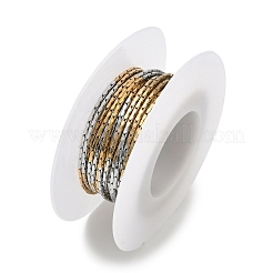 Two Tone 304 Stainless Steel Boston Link Chains&nbsp;CHS-G050-03GP