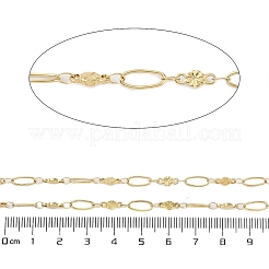 Ion Plating(IP) 304 Stainless Steel Link Chain&nbsp;CHS-H028-07A-G