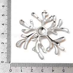 Two Tone 304 Stainless Steel Big Pendants&nbsp;STAS-B120-01GP-01