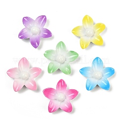 Opaque Resin Enamel Cabochons&nbsp;CRES-D308-06