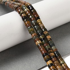 Natural Picasso Jasper Beads Strands&nbsp;G-Q161-D01-02