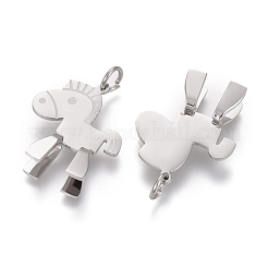 304 Stainless Steel Pendants&nbsp;STAS-H100-53P