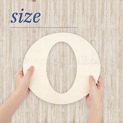 Word Home Unfinished Wood Slices&nbsp;DIY-WH0163-91-1