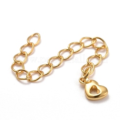 Brass Chains Extender Chains&nbsp;KK-Z018-10G