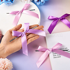 30Pcs 3 Colors Polyester Satin Bowknot for Ornament Accessories&nbsp;DIY-TA0010-77A