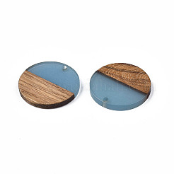 Resin & Walnut Wood Pendants&nbsp;LS-RESI-S358-02B-09