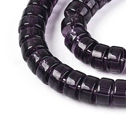 Transparent Glass Beads Strands&nbsp;GLAA-N026-3x6mm-T11