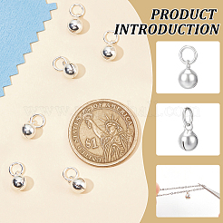 5Pcs Sterling Silver Pendants&nbsp;STER-BC0001-97