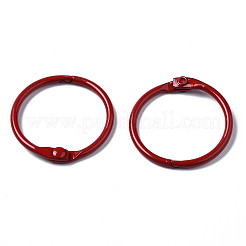 Spray Painted Iron Split Key Rings&nbsp;IFIN-T017-01G