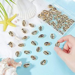 Electroplated Shell Beads&nbsp;BSHE-PH0003-22B