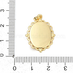 Brass Enamel Pendants&nbsp;KK-U068-11B-01G