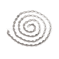 304 Stainless Steel Nuggets Link Chains&nbsp;CHS-S012-19P