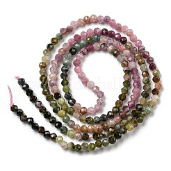 Natural Multicolor Tourmaline Beads Strands&nbsp;G-G0005-C04