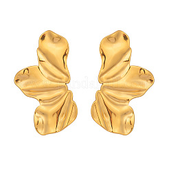 Stainless Steel Butterfly Wing Stud Earrings&nbsp;ZG8385-1