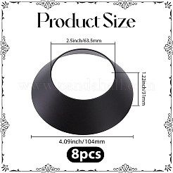 8Pcs Plastic Sport Ball Display Stands&nbsp;ODIS-GF0001-15
