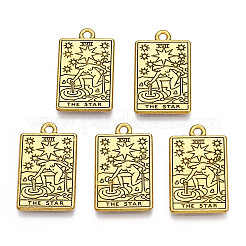 Rack Plating Alloy Pendants&nbsp;PALLOY-WH0103-04A-AG