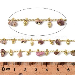 Handmade Brass Nuggets Link Chains&nbsp;CHC-L053-11G-07