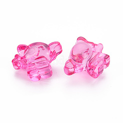 Transparent Acrylic Beads&nbsp;X-TACR-S154-48B