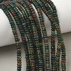 Natural Indian Agate Beads Strands&nbsp;G-N0173-04-2x4mm