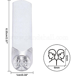 Iron Seal Stamps&nbsp;AJEW-BC0001-05I