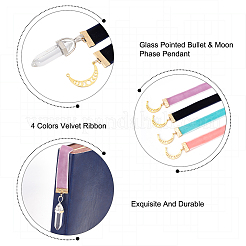 Velvet Ribbon Bookmarks&nbsp;AJEW-AB00025