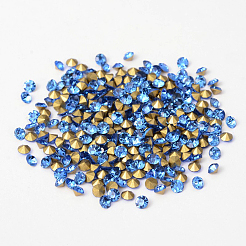 Back Plated Grade A Diamond Glass Pointed Rhinestone&nbsp;RGLA-SS6-005