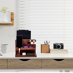 Wood Storage Organizer Stands for Watch&nbsp;ODIS-WH0001-80