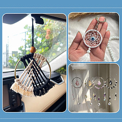 20Pcs 5 Colors Iron Rings&nbsp;FIND-TA0011-03